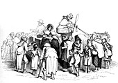 Beggars in Ireland, 19th century