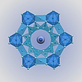 Crystal symmetry of aquamarine