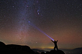 Milky Way in winter from China