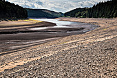 Drought-affected reservoir