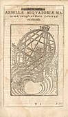 The Great Equatorial Armillary Instrument, illustration