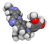 Erdafitinib cancer drug molecule
