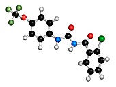 Triflumuron insecticide molecule