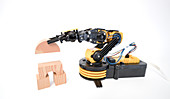 Robotic arm using building blocks