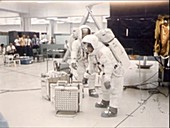 Apollo 11 lunar surface EVA training, 1960s