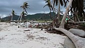 Hurricane Irma destruction in the Caribbean