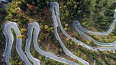 Maloja Pass, Switzerland, drone footage