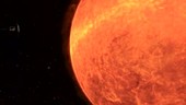 Parker Solar Probe observing the Sun, animation