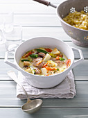 Traditional Creamy Chicken and Vegetable Casserole