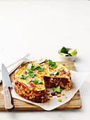 Mexican Chicken Tortilla Bake