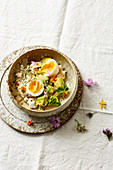 Indian-style egg salad