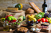 Foods in the mediterranean diet