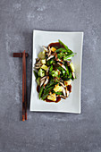 Stir-fried, sweet-and-sour Chinese vegetables