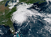 Hurricane Florence, satellite image