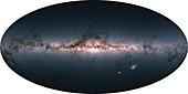 Milky Way, all-sky Gaia image