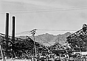 Atomic bomb destruction, Nagasaki, 1948