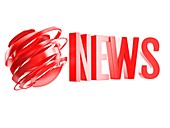 News logo, illustration
