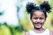 Smiling girl, close-up