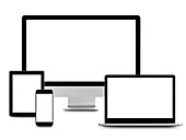 Blank digital device screens