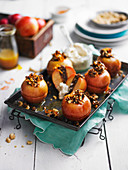 Cinnamon and Fig Baked Apples