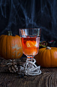 A Halloween cocktail