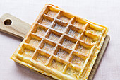 A cornflakes waffle