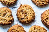 American salted peanut butter cookies