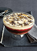 Zuppa inglese (layered dessert made with Alchermes, Italy)