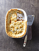 Minced meat pie from Cornwall