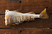 Stockfisch (Luftgetrockneter Kabeljau)