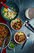 Chinese Beef in black bean sauce