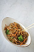 Fried noodle with vegetables