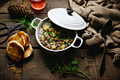 Vegan lentil stew