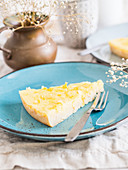 Almond flour creamy lemon pie (gluten-free)