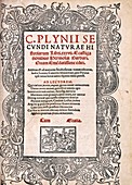 Pliny's 'Natural History', 1519 edition