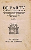 De partu hominis (1551)