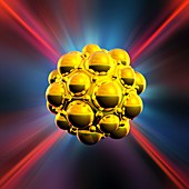Medical nano-particle, illustration