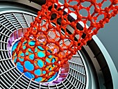 Nanotube generator, illustration