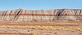 Bentonite clay mound, Arizona, USA