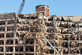 Rock Island Plow Company Building demolition, USA