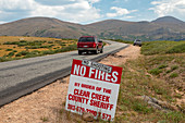 Rocky Mountains drought, USA