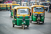 Auto rickshaws Agra, India