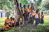 Schoolchildren, Ganta, Liberia