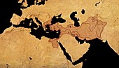 Map of the Empire of Alexander the Great