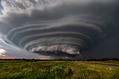 Supercell thunderstorm, Kansas, USA