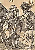 Death and the Lansquenet, 16th century