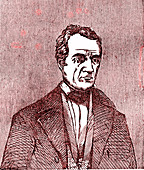 James K. Polk, 11th US president, illustration
