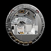 Apollo Command Module spacecraft, illustration