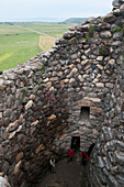 Nuraghe Su Nuraxi tower, prehistoric Sardinian structure