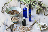 Essential oil of lavender (Lavandula sp)